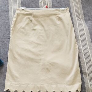 Spenser Jeremy Cream A-Line Skirt